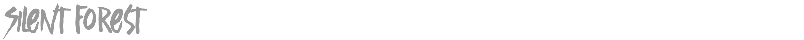 Silent Forest font preview